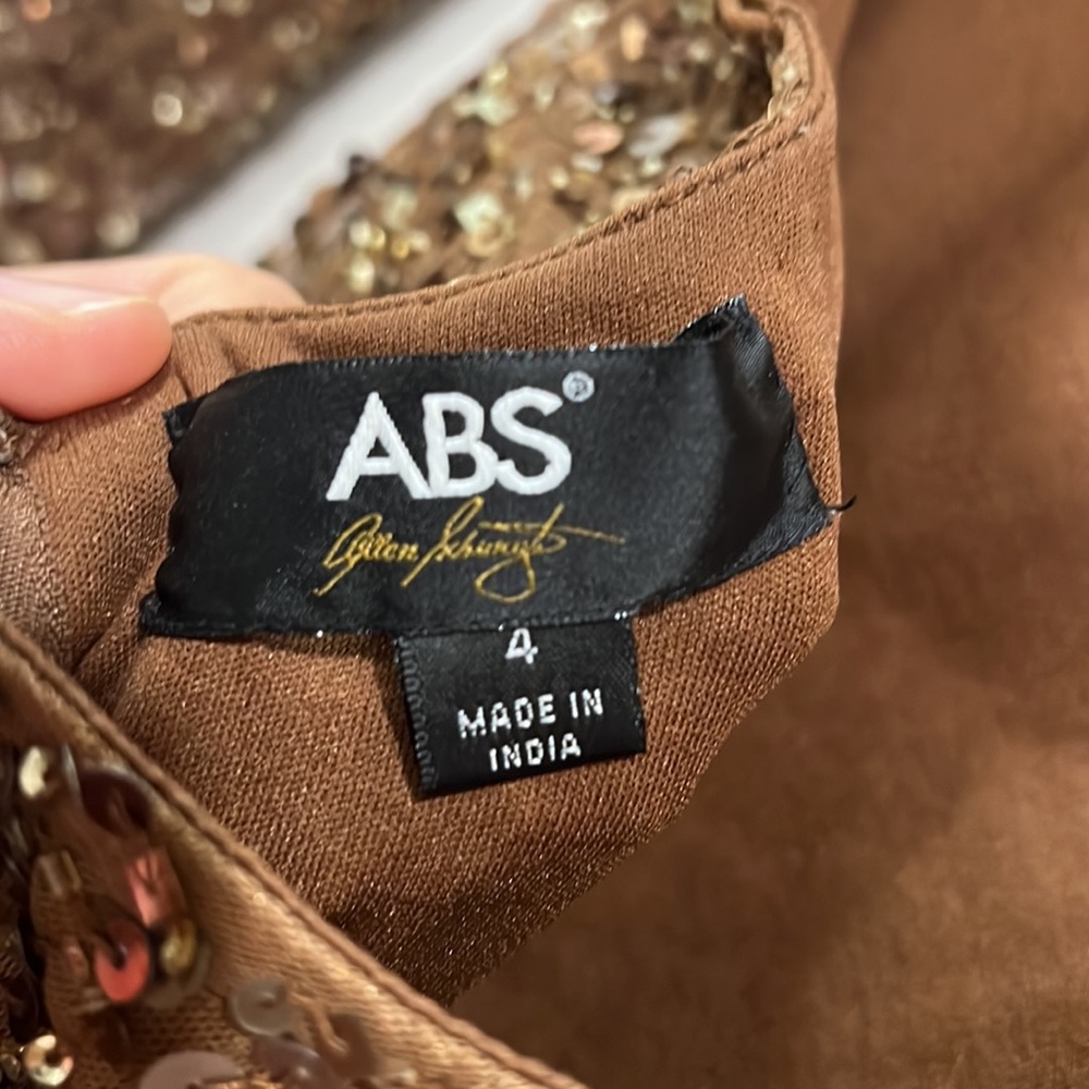ABS by Allen Schwartz Dress Size 4 - Picture 3 of 5